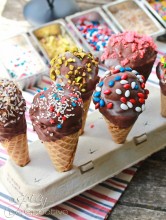 How to Make Ice Cream Drumsticks - ASpicyPerspective.com