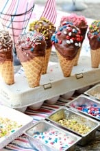 Chocolate Covered Ice Cream Recipe - ASpicyPerspective.com