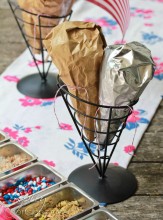 Ice Cream Cones Dipped in Chocolate - ASpicyPerspective.com
