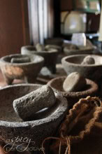 Ancient Mortar and Pestles  ~ ASpicyPerspective.com