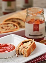 Homemade Stromboli Recipe @ ASpicyPerspective.com
