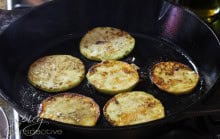 Pan-Frying Eggplant @ ASpicyPerspective.com