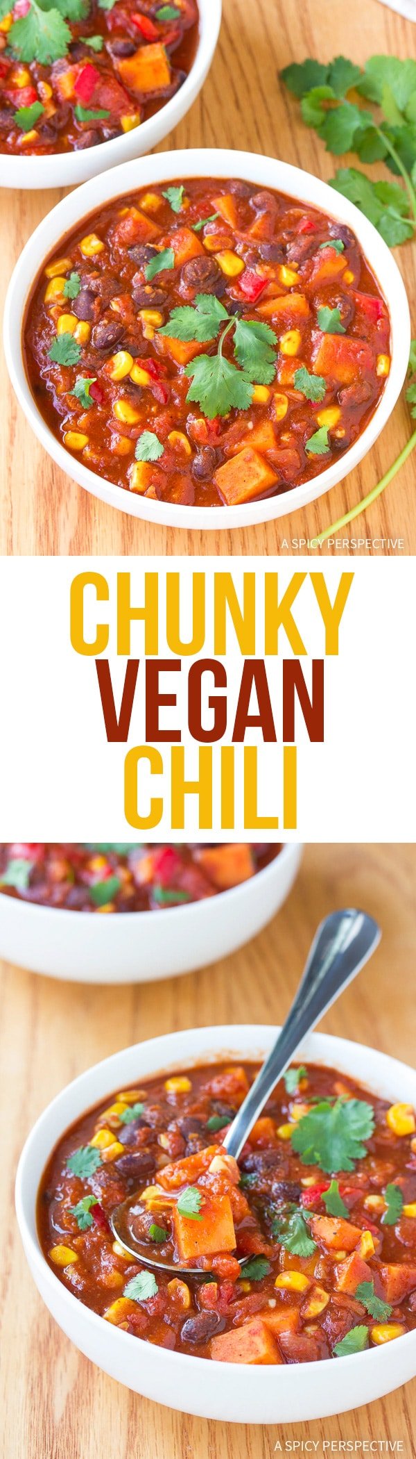 chunky vegan chili