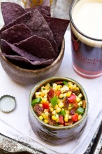 Bacon Corn Salsa | ASpicyPerspective.com