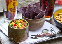 Candied Bacon and Bacon Corn Salsa | ASpicyPerspective.com