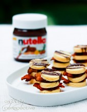 Bacon Nutella Napoleons | ASpicyPrspective.com