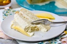 Mango Cream Tres Leches Cake | ASpicyPerspective.com
