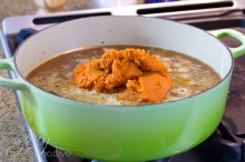 How to make Pumpkin Soup Recipe | ASpicyPerspective.com #soup #pumpkin