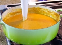 How to make Southwest Pumpkin Soup Recipe | ASpicyPerspective.com #soup #pumpkin