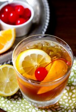 The Old Fashioned Cocktail with Sweet Tea Vodka | ASpicyPerspective.com #Cocktails