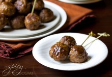 Spiced Apple Swedish Meatballs Recipe | ASpicyPerspective.com