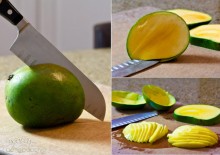 How to Cut a Mango | ASpicyPerspective.com