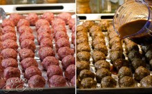 Spiced Apple Cocktail Meatballs Recipe | ASpicyPerspective.com