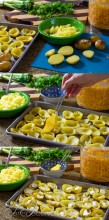 Baked Potato Skins | ASpicyPerspective.com