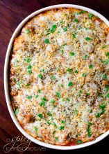 Homemade Lasagna with Sausage and Cream Cheese | ASpicyPerspective.com #Lasagna #Pasta