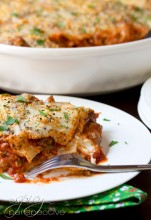 Sausage Lasagna | ASpicyPerspective.com #Lasagna #Pasta
