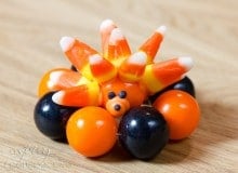 Gumball Food Crafts for Kids | ASpicyPerspective.com #KidFriendly #Halloween #EdibleGifts #Gumballs
