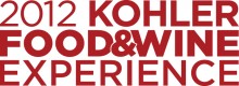 Kohler Food & Wine Experience 2012 Logo | ASpicyPerspective.com #Festivals #WineTasting #Kohler