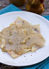 Thanksgiving Leftover Recipe ~ Ravioli