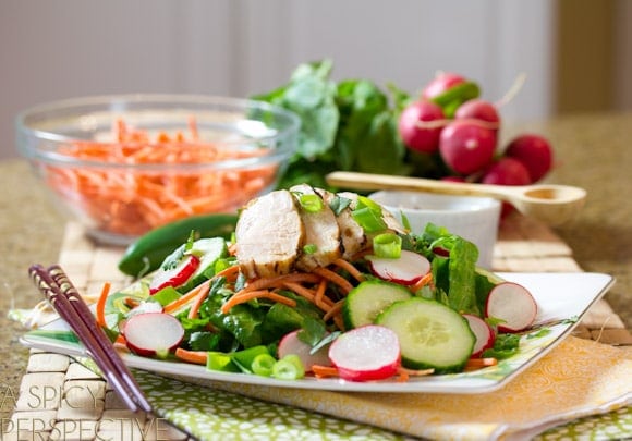 Banh Mi ~ Vietnamese Salad | A Spicy Perspective #Vietnamese #healthy #salad