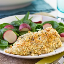 Crispy Baked Chicken Cutlets | A Spicy Perspective #healthy #chicken #recipe