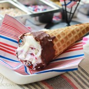 Homemade dip cones