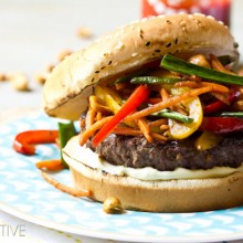 Szechuan Beef Burgers