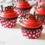 Chocolate Cupcake Recipe - Red Velvet Frosting