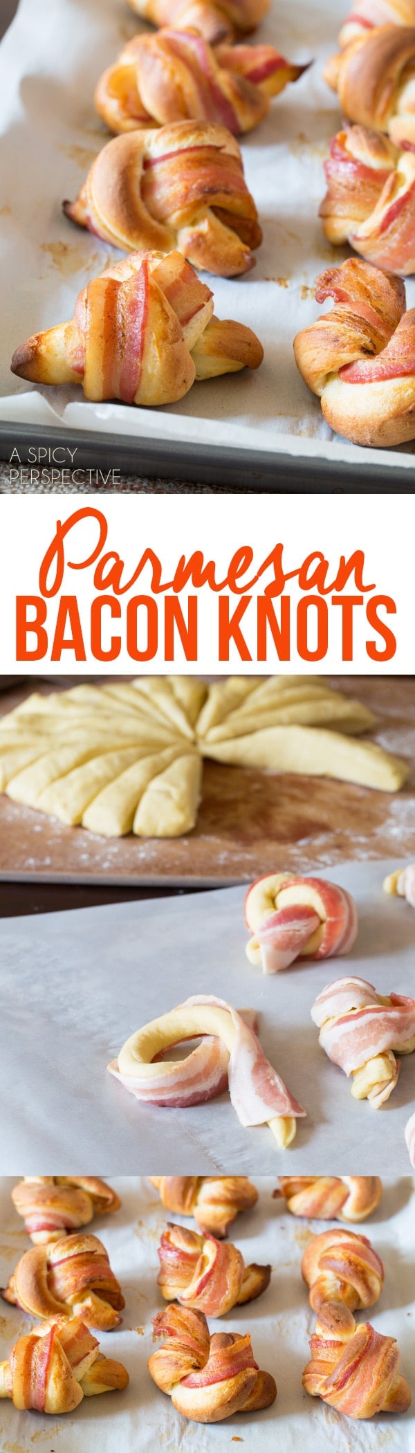 parmesan bacon knots