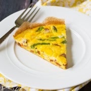 Frittata Recipe with Asparagus and Sun Dried Tomato