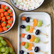 Halloween Fruit Skewers