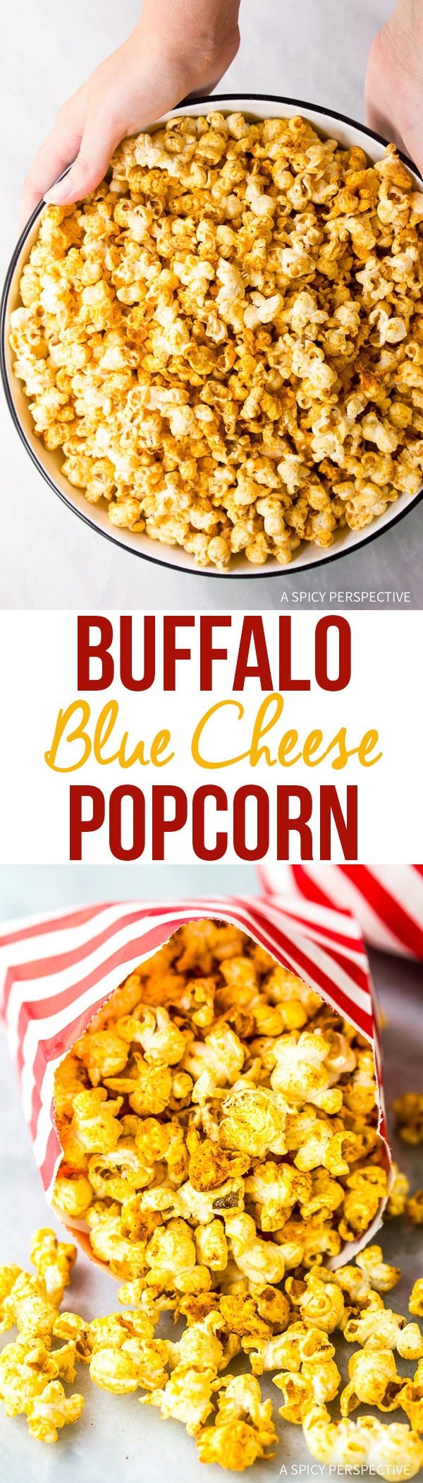 buffalo blue cheese popcorn
