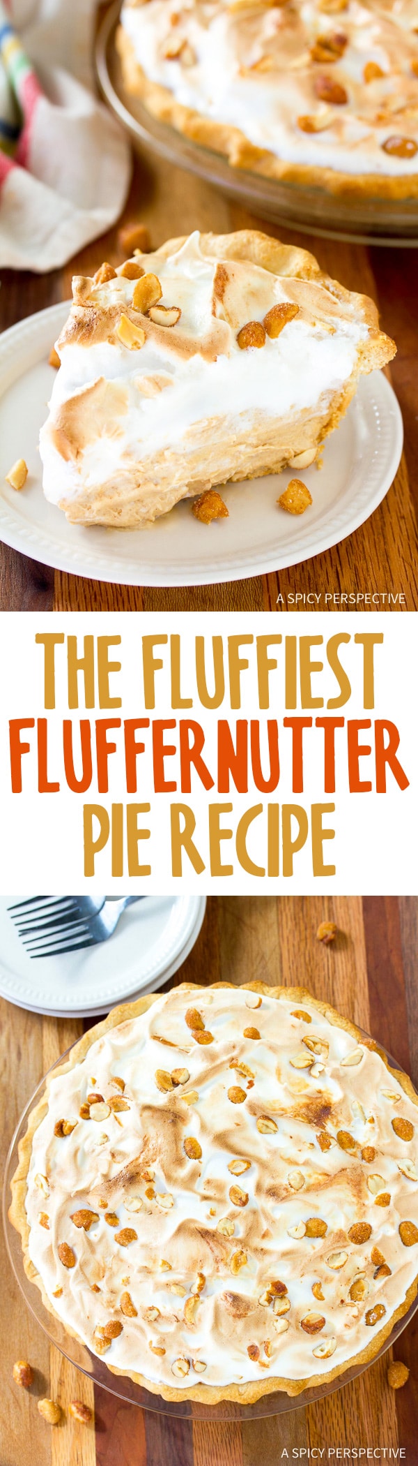 the fluffiest fluffernutter pie