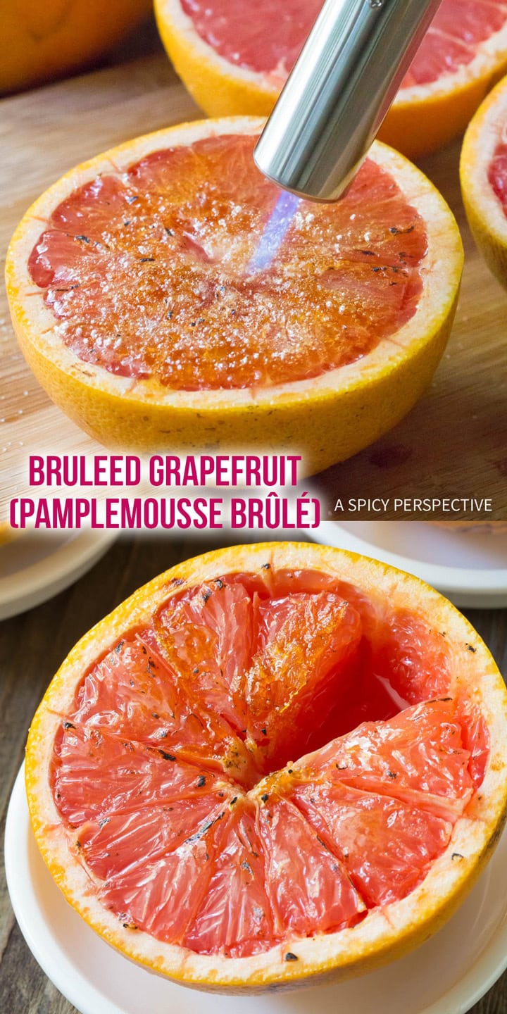 bruleed grapefruit (pamplemousse brûlé)