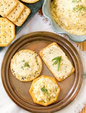 Homemade Cheese Spread | ASpicyPerspective.com