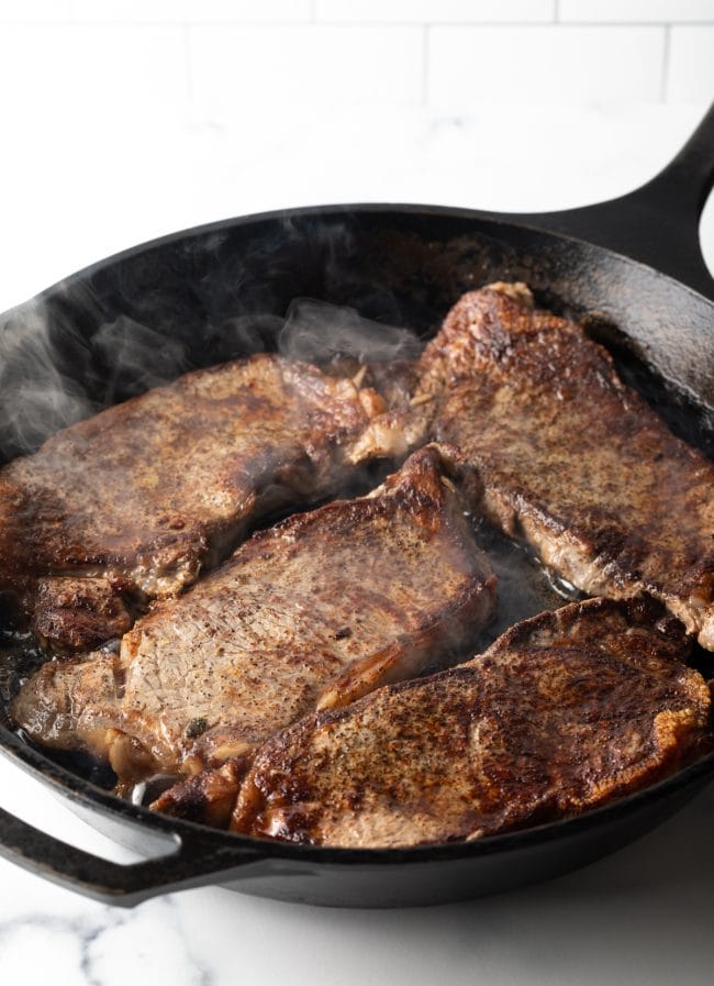 Pasta Puttanesca with New York Strips - 54