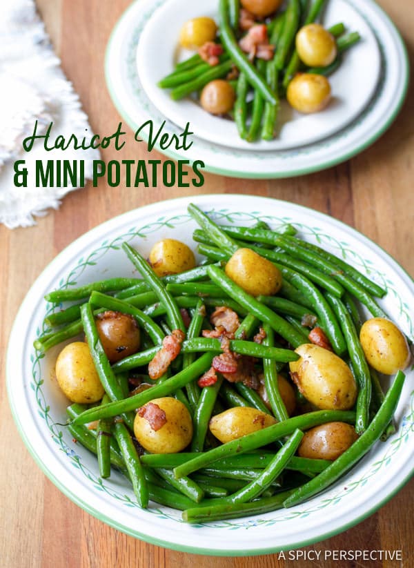 Vibrant Haricot Vert & Mini Potatoes