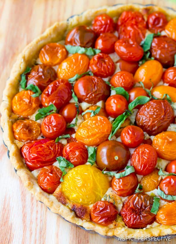 Fresh Tomato Tart-image