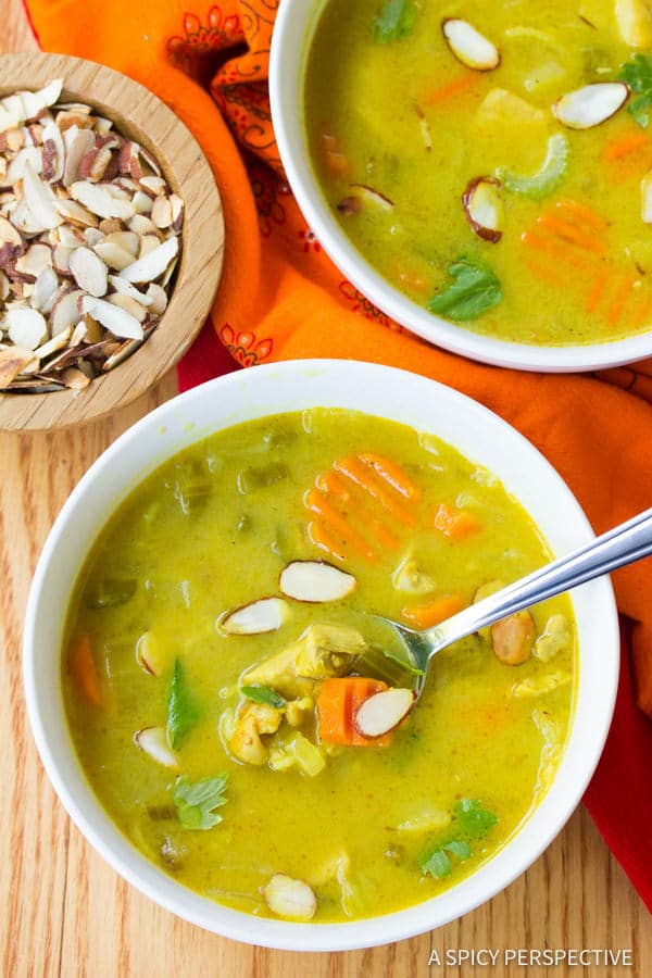 Healthy Mulligatawny Soup {A Spicy Perspective}
