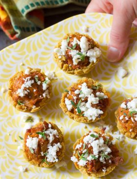 Easy Tamale Bites Recipe on ASpicyPerspective.com