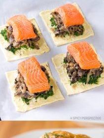 Salmon Coulibiac  Salmon Wellington  - 84
