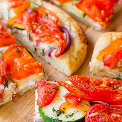 Roasted Vegetable Flatbread A Spicy Perspective