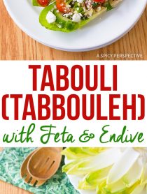Tabouli with Feta and Endive  Tabbouleh  - 60