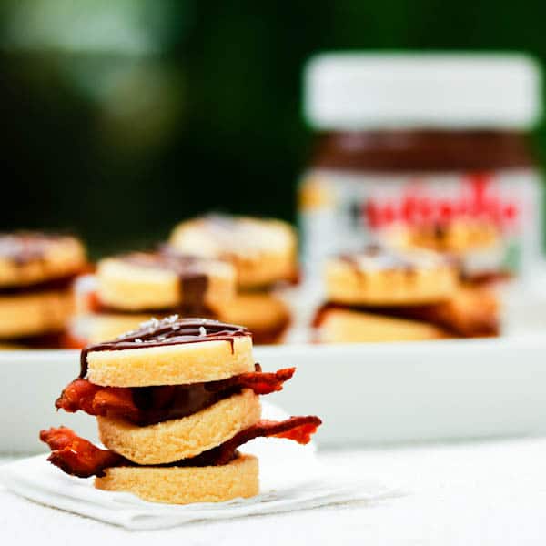 4-Ingredient Bacon and Nutella Napoleons - Salty Sweet Ecstasy! 