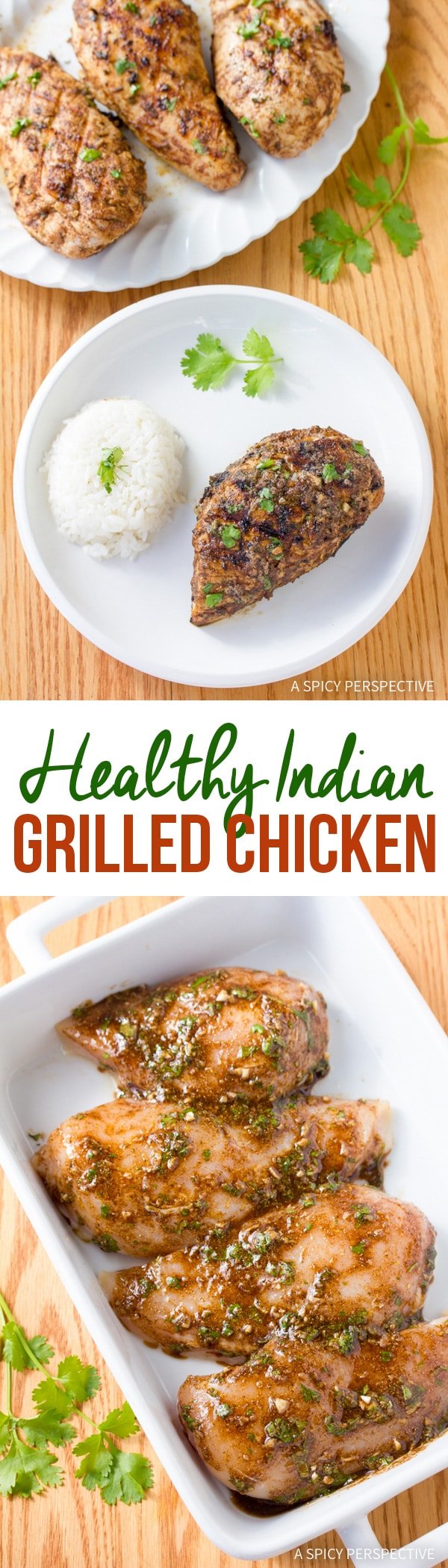 Zesty Indian Grilled Chicken #healthy #paleo #glutenfree