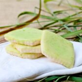 Lemongrass Shortbread Cookies