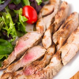 Magic 2-Ingredient Grilled Pork Tenderloin #lowcarb #healthy
