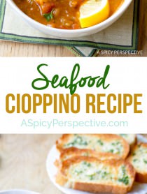 Alluring Seafood Cioppino Recipe | ASpicyPerspective.com