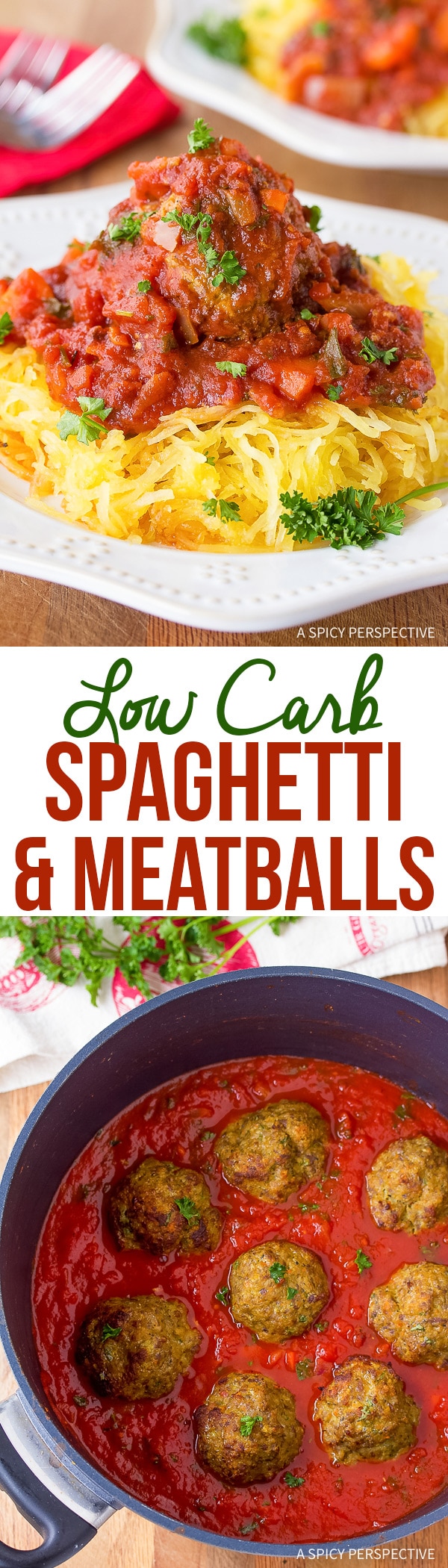 Low Carb Spaghetti and Meatballs Recipe