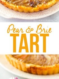 Brie and Pear Tart - 42
